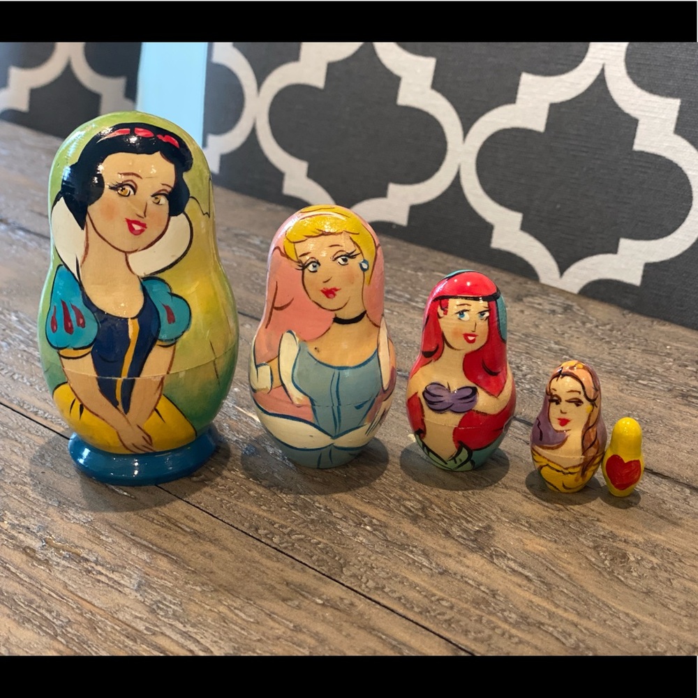 Unique Disney nesting dolls